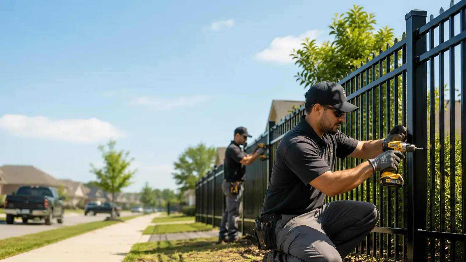 Metal Fence Installation in Onaway, MI
